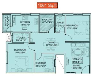 P dot G Matrix - Floor plan
