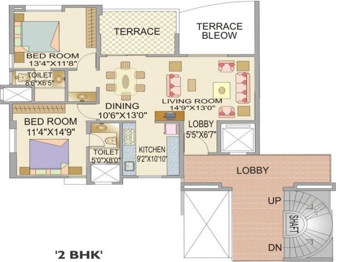 Pride Purple Ruby Park - Floor Plan