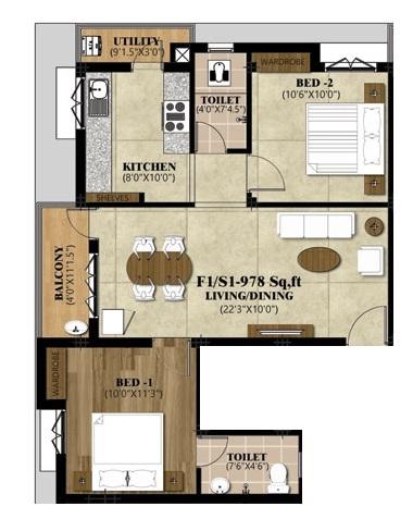 Propshell Cascara - Floor Plan