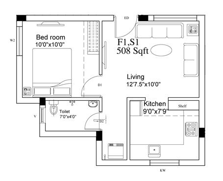 Ruby Deluxe - Floor Plan