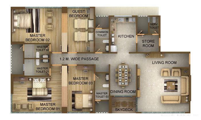 Acron Edifice - Floor Plan