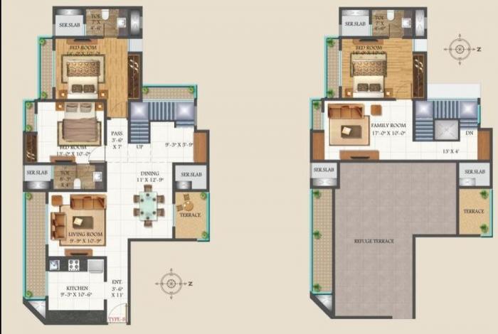 Harmony Sky Suites - Floor Plan