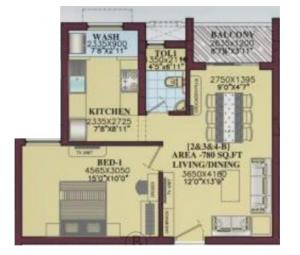 MMRF Sai Enclave - Floor plan