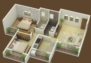 Blue Baron Zeal Regency - Floor plan