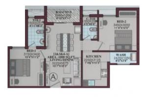 MMRF Sai Enclave - Floor plan