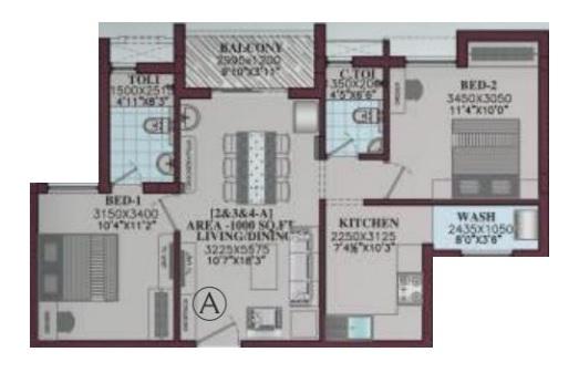 MMRF Sai Enclave - Floor Plan