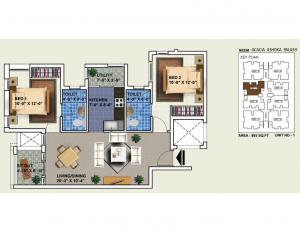 Sabari Serenity - Floor plan