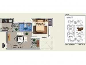 Sabari Serenity - Floor plan