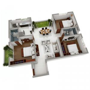 Inner Spaces Glory Fields - Floor plan