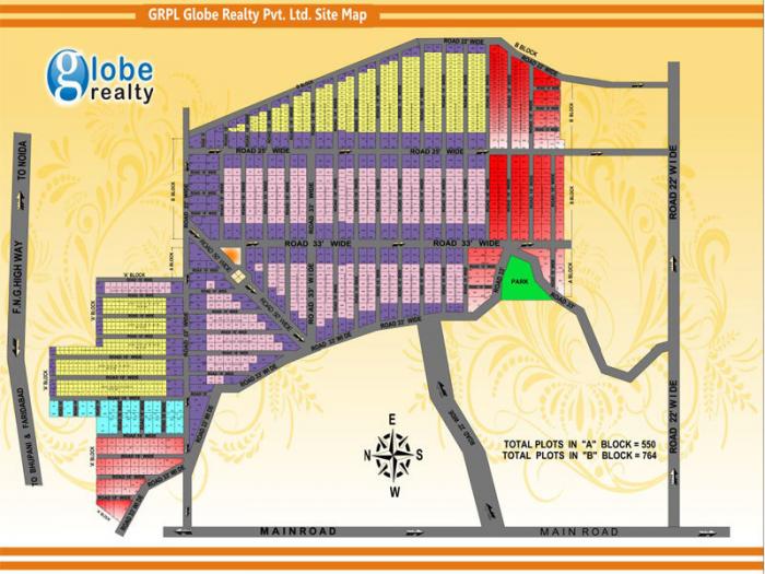 Globe Krishna Kunj - Master Plan
