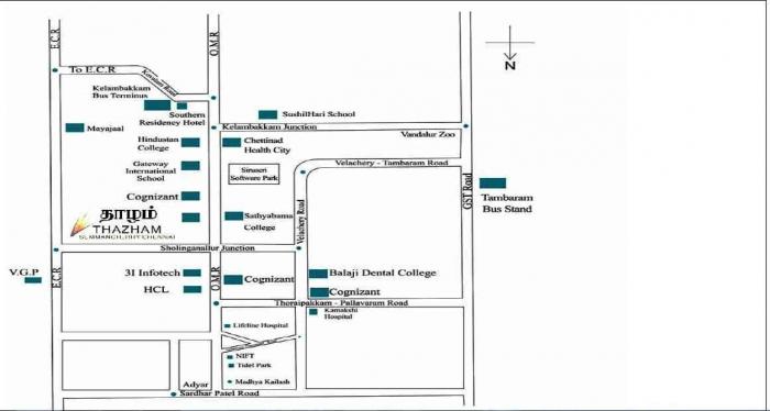 Vasavi Thazham - Locality