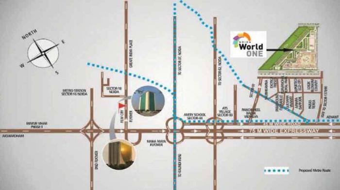 Noida World One - Locality