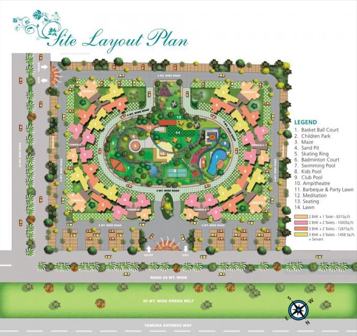 Nimbus Express Park View-I - Master Plan