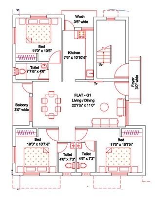 Arka Daisy - Floor Plan