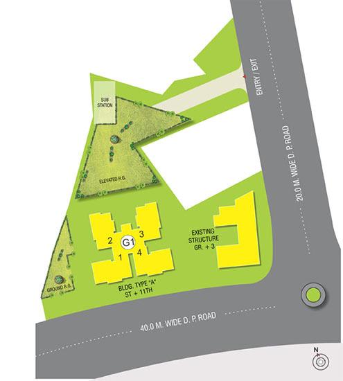 Raunak Glory - Master Plan