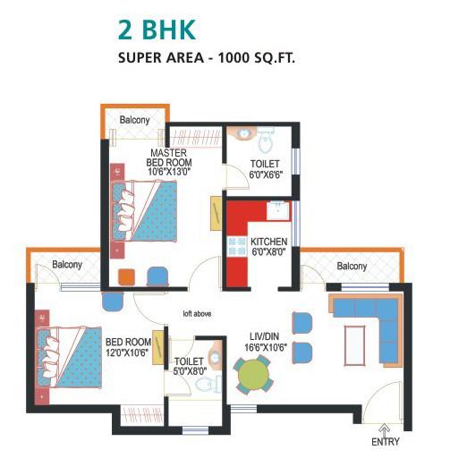 Nimbus Express Park View-I - Floor Plan