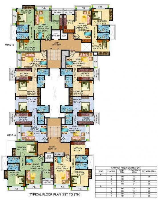 JVM Twin Tower - Master Plan