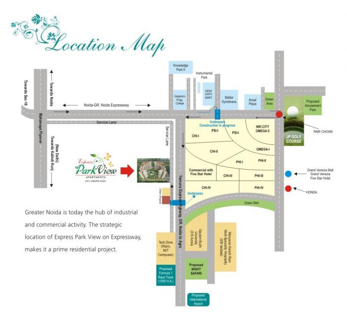 Nimbus Express Park View-I - Locality