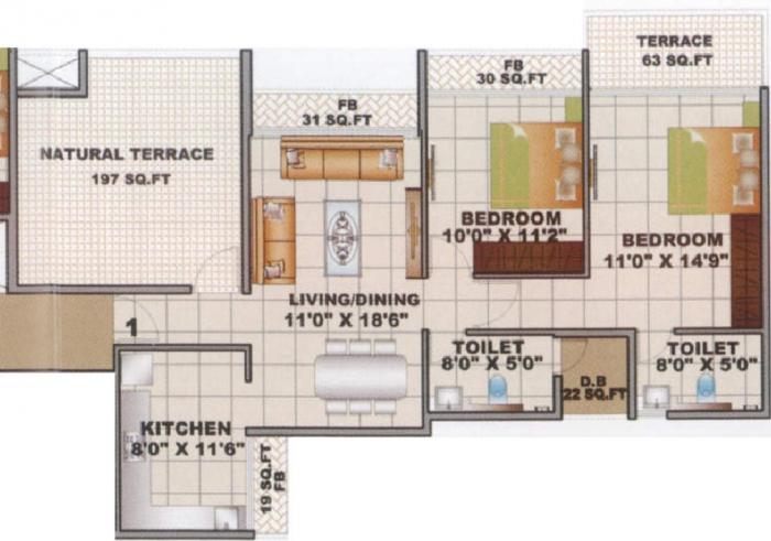 Sai Apramit - Floor Plan