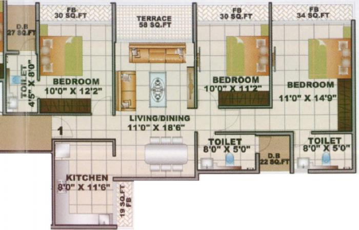 Sai Apramit - Floor Plan