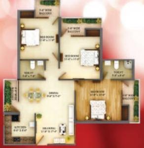 Adwik Grand Casa - Floor plan