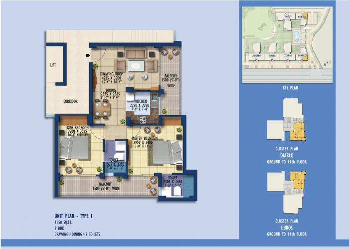 Elixir Windz - Floor Plan