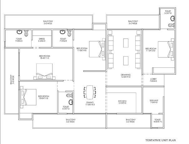 Antriksh Aralias - Floor Plan