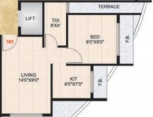 Krishna Elite - Floor plan