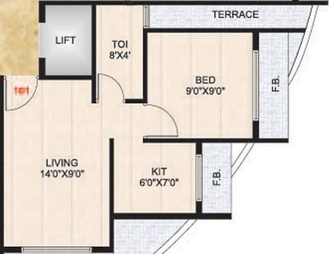 Krishna Elite - Floor Plan
