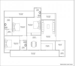 Antriksh Aralias - Floor plan