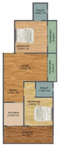 Titanium One - Floor Plan