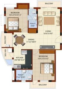Sree Indraprastha - Floor plan