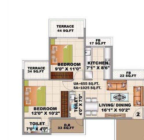 Groupco Titanium - Floor Plan