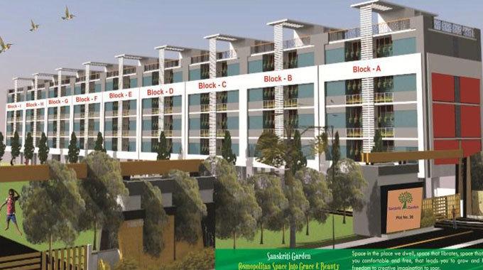 Sanskriti Garden Plot - Project Photo