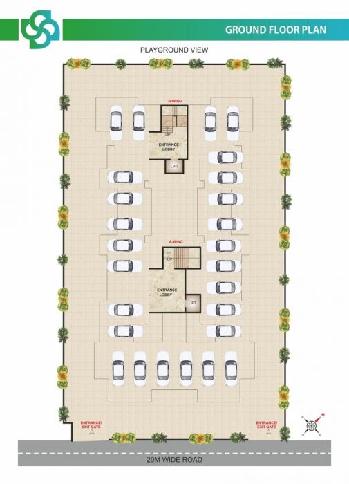 Saisha Residency - Master Plan