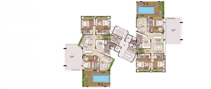 Olympia Merlin Reflection - Floor Plan