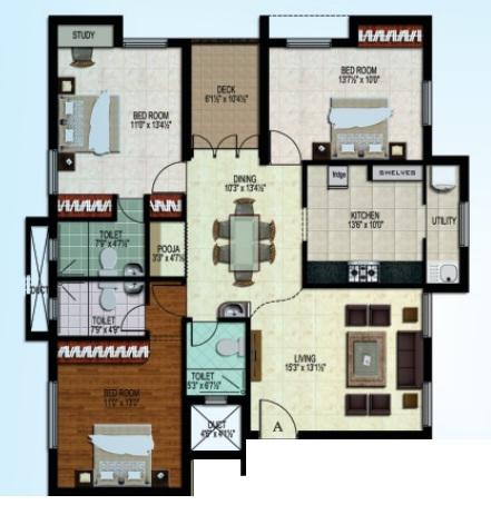 Sidharth Pluto - Floor Plan
