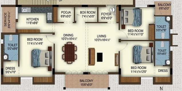 Varna Tapas - Floor Plan