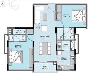 Altis Oceanique - Floor plan
