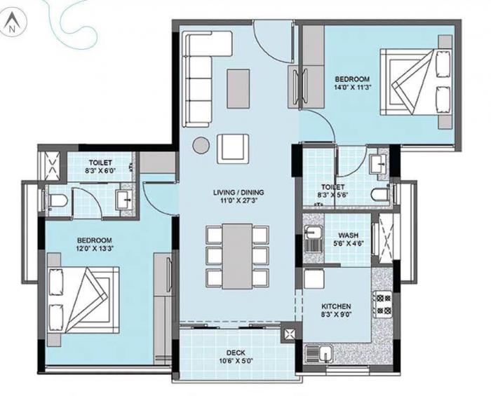 Altis Oceanique - Floor Plan