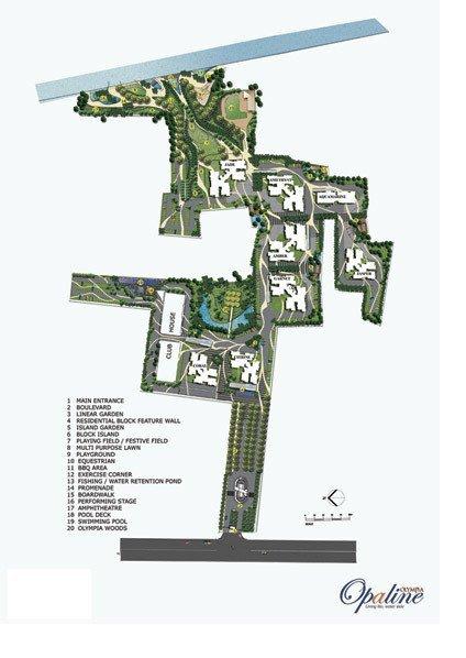 Olympia Opaline - Master Plan