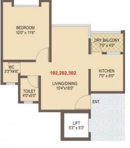 ABC Gulmohar County - Floor plan