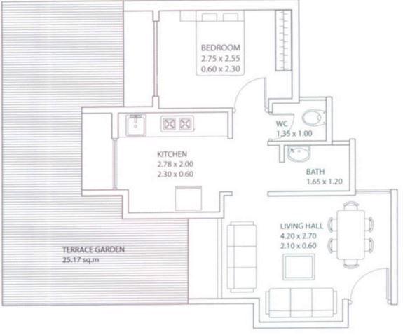 Hex Corp Universal Greens - Floor Plan