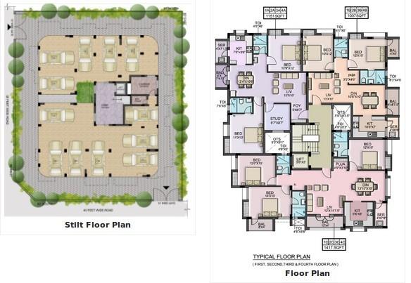 Acchyuthans Matsyam Manor - Master Plan