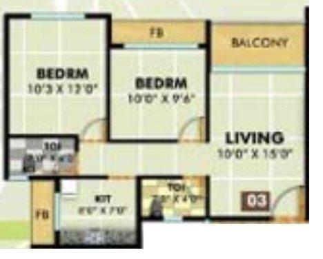 Space Pushpanarayan Complex - Floor Plan