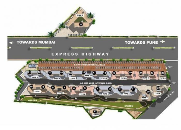 Space Pushpanarayan Complex - Master Plan