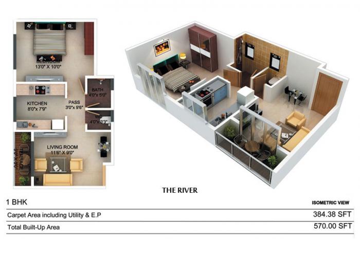 Falco River County - Floor Plan