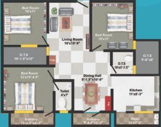 Sumathi Elegance - Floor Plan