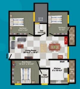 Sumathi Elegance - Floor plan