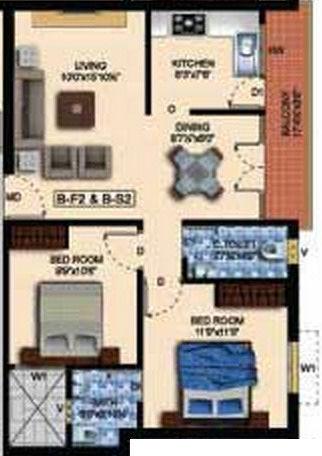 Omega Emerald - Floor Plan